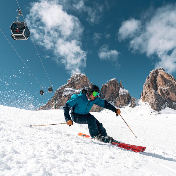 Sci alpino in Val di Fassa | © Mattia Rizzi  - Archivio Immagini ApT Val di Fassa